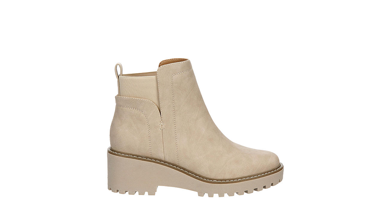 Natural Dv By Dolce Vita Womens Rielle Wedge Boot | Boots | Rack Room Shoes