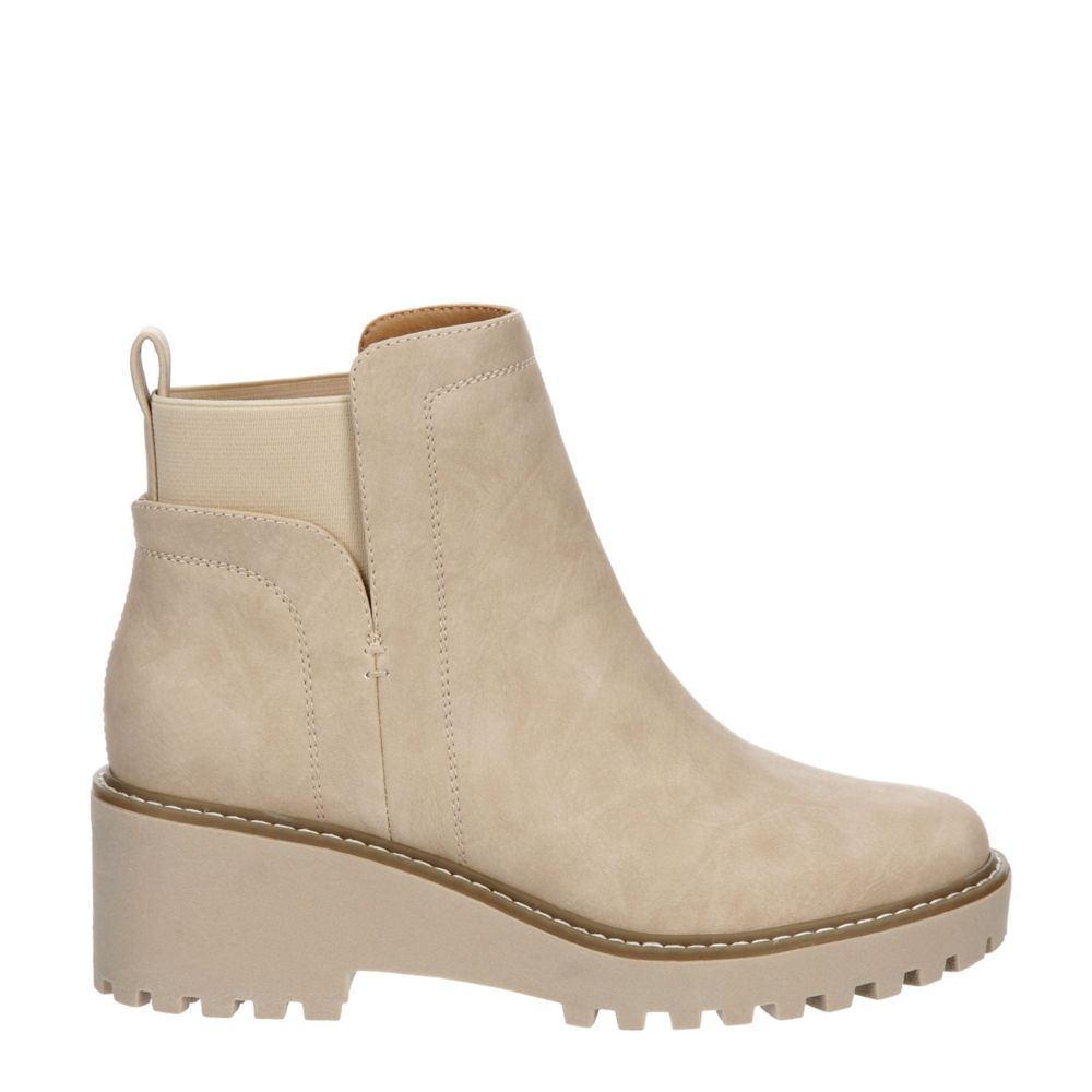 Natural Dv By Dolce Vita Womens Rielle Wedge Boot | Boots | Rack Room Shoes