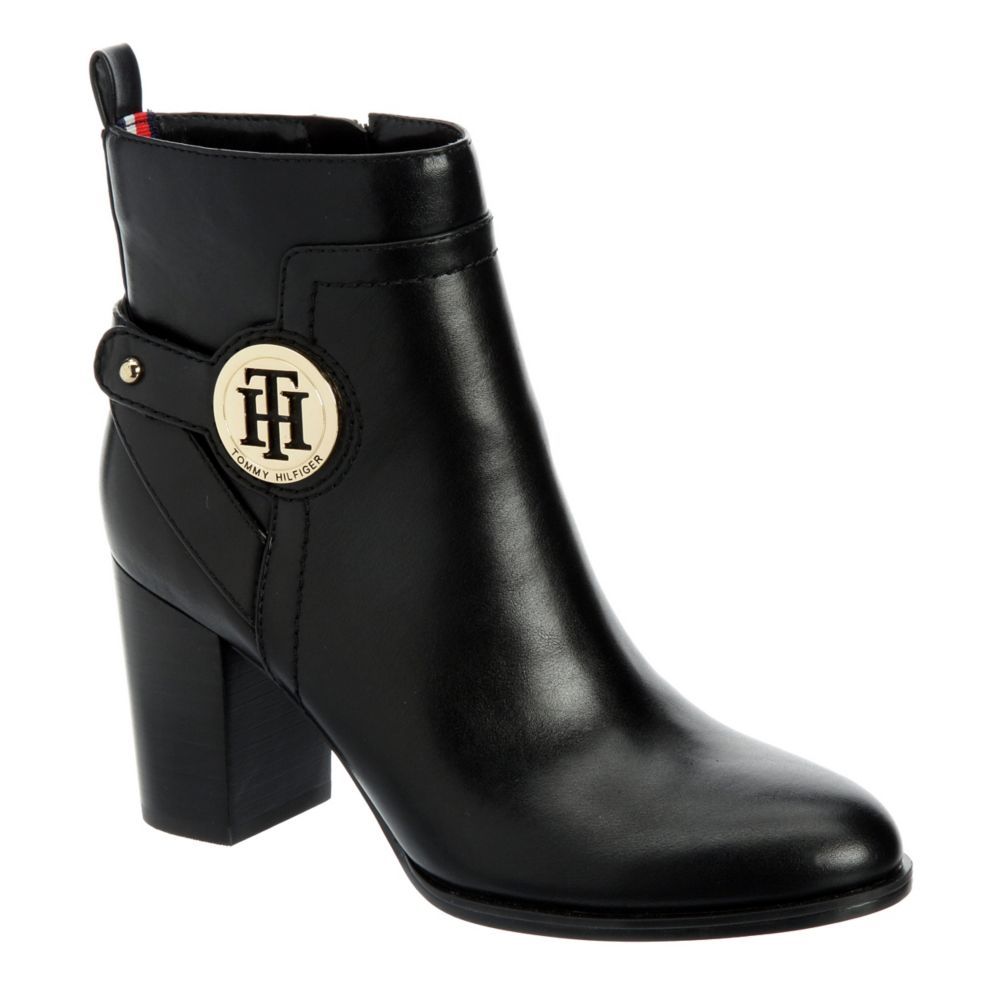 black tommy hilfiger boots