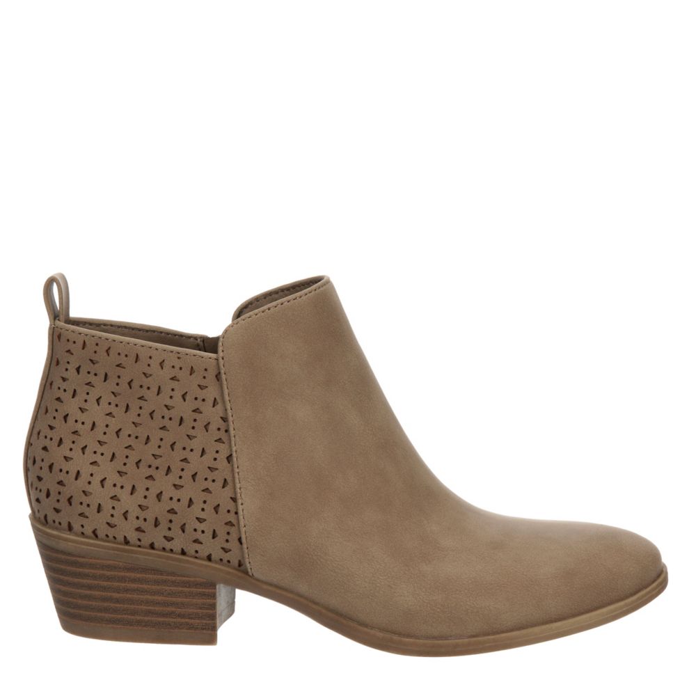 WOMENS VALERIA BOOTIE TAUPE