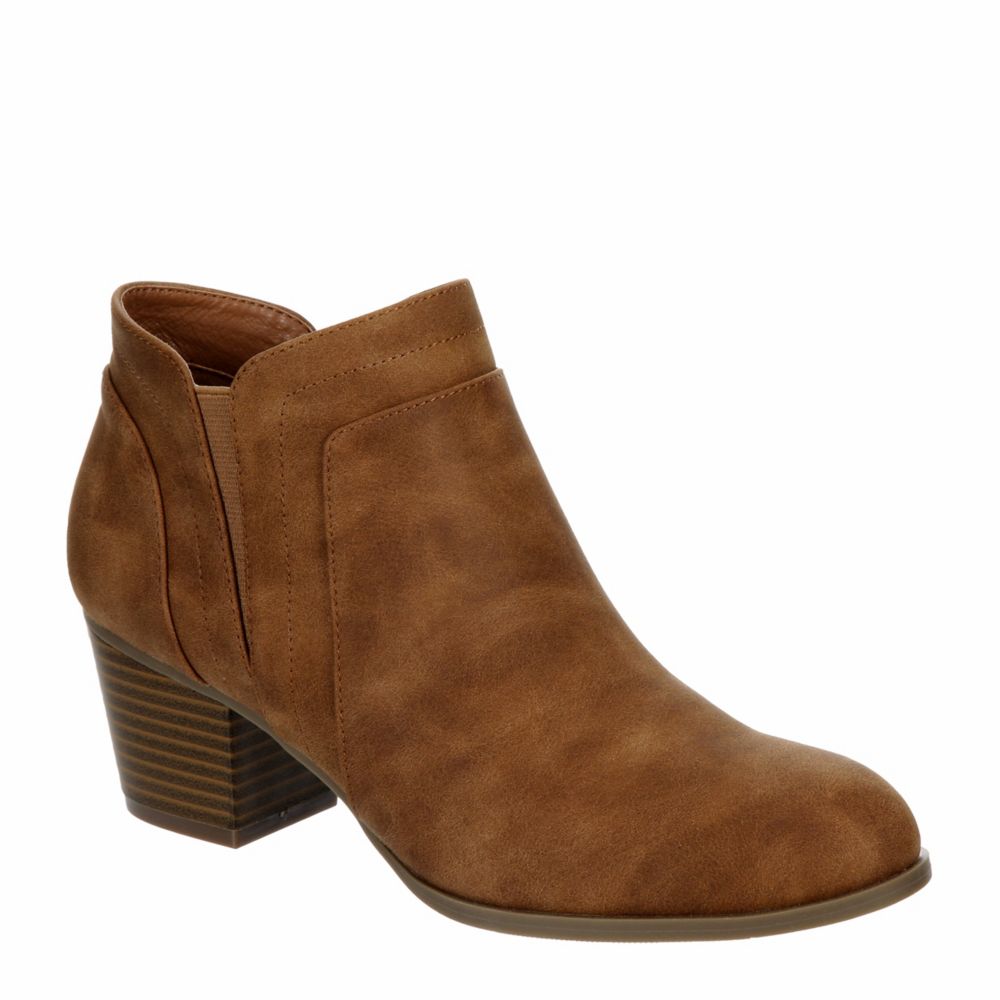 WOMENS REMI BOOTIE COGNAC