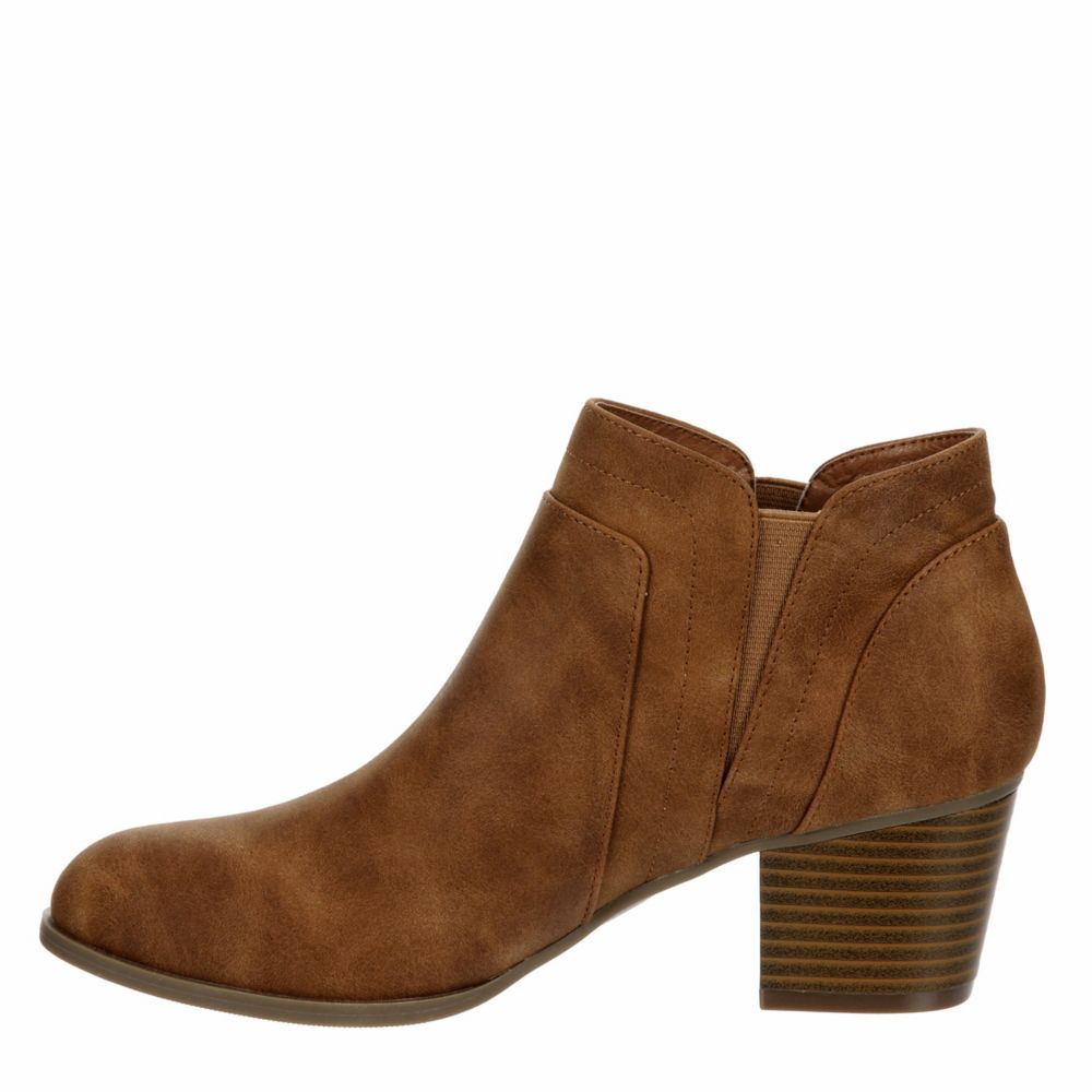 Cognac Womens Remi Bootie Xappeal Rack Room Shoes