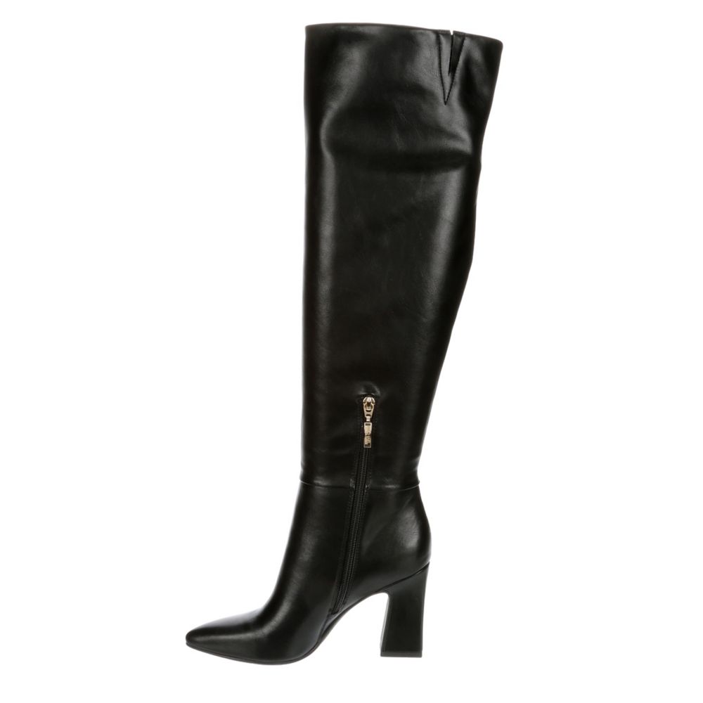Black Michael By Michael Shannon Womens Camille Over The Knee Boot