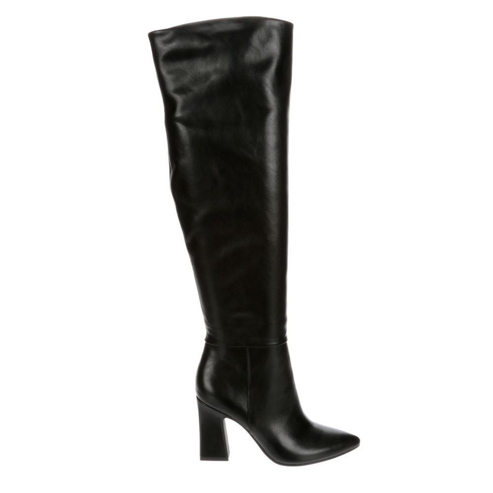 Black Michael By Michael Shannon Womens Camille Wide Calf Over The Knee Boot Rack Room Shoes