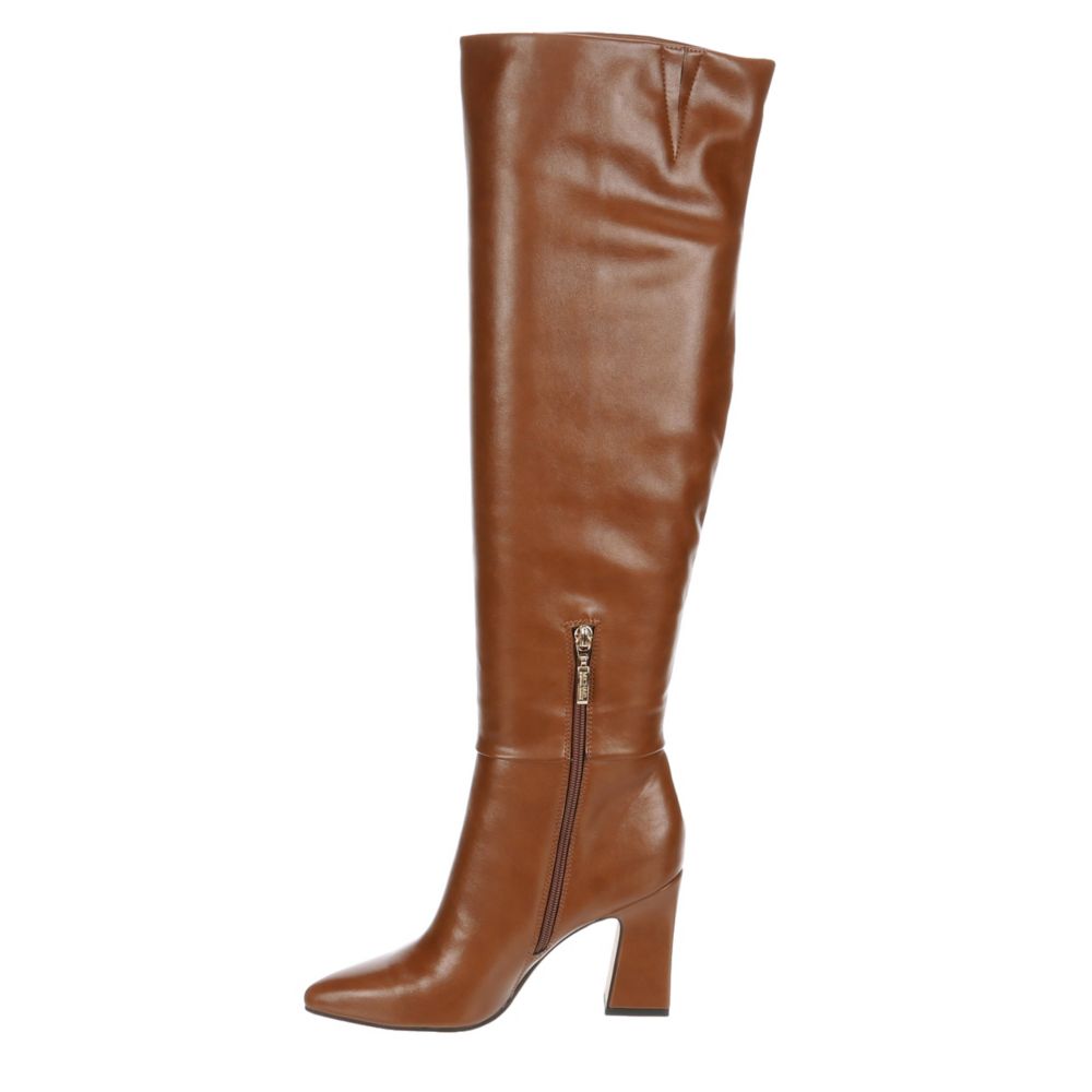 Mocha Michael By Michael Shannon Womens Camille Wide Calf Over The Knee Boot Boots Rack Room