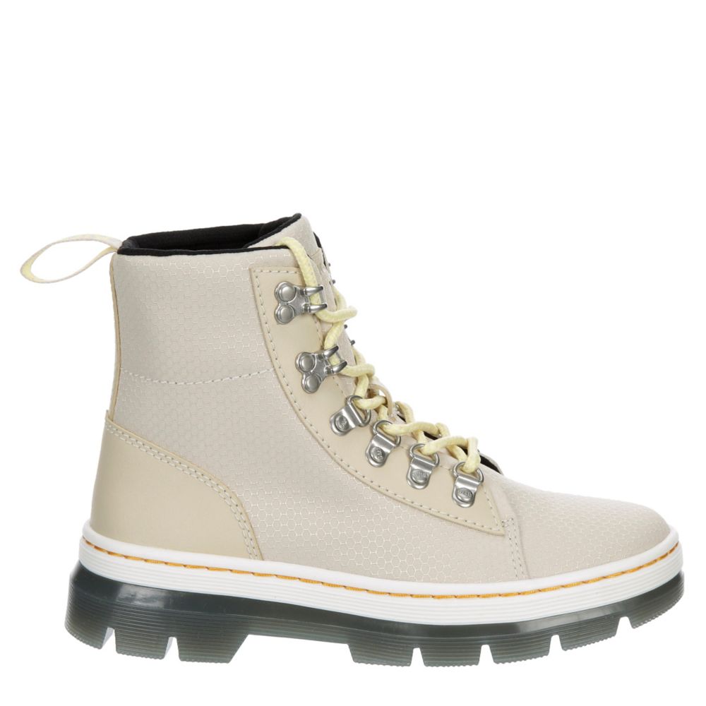 WOMENS COMBS NYLON COMBAT BOOT BEIGE