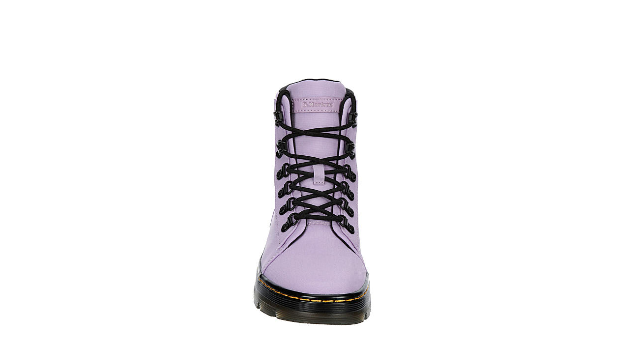 haakje vrijwilliger vorm Lilac Dr.martens Womens Combs Nylon Combat Boot | Boots | Rack Room Shoes