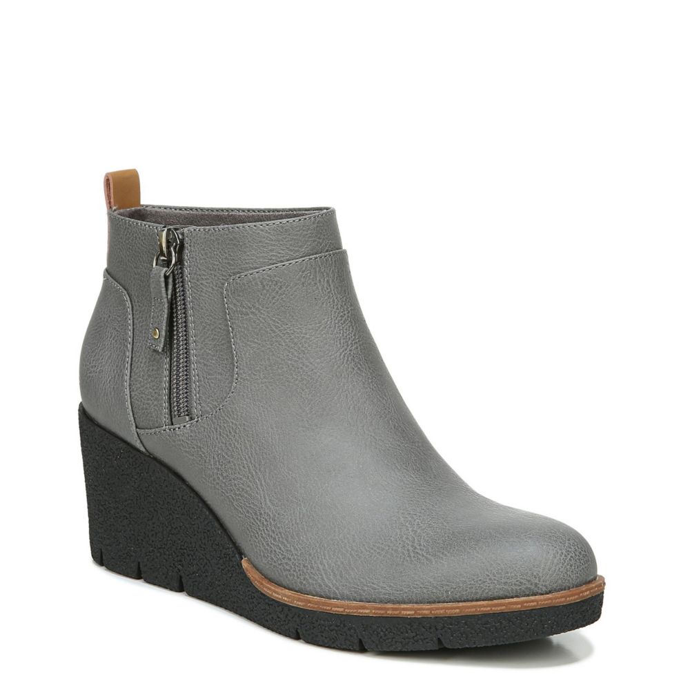 Grey Dr. Scholl's Womens Bianca Bootie | Boots | Rack Room Shoes
