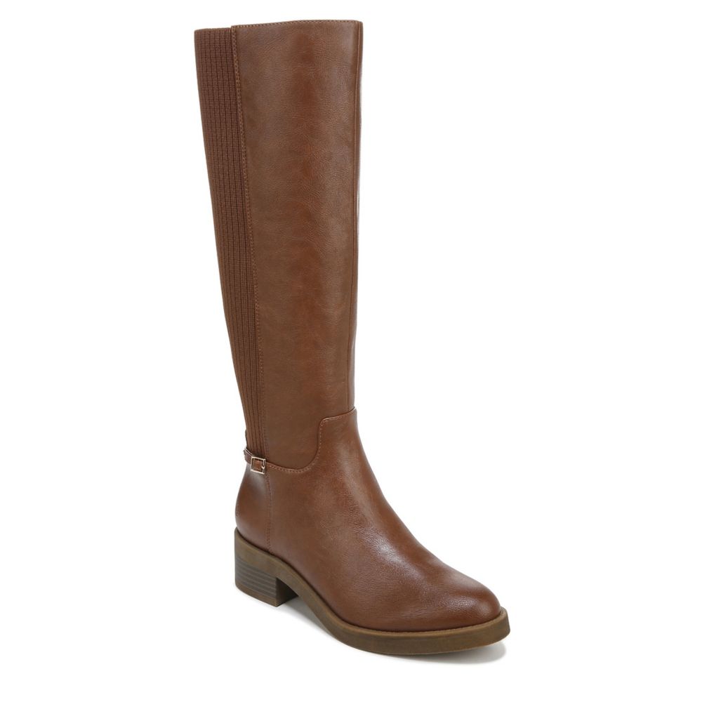 Dark Brown Lifestride Womens Bristol Riding Boot | Boots | Rack Room Shoes