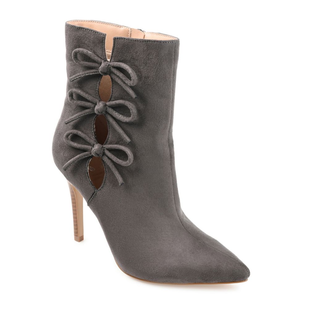 Grey Journee Collection Womens Deandra High Heel Short Boot | Boots ...