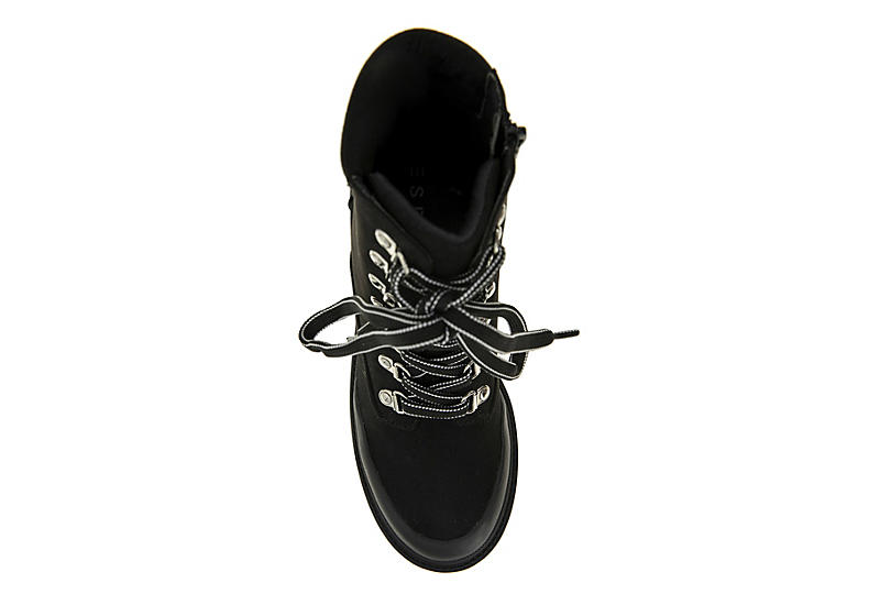 Equipment itself knot Black Esprit Womens Estelle Lace Up Boot | Boots | Rack Room Shoes