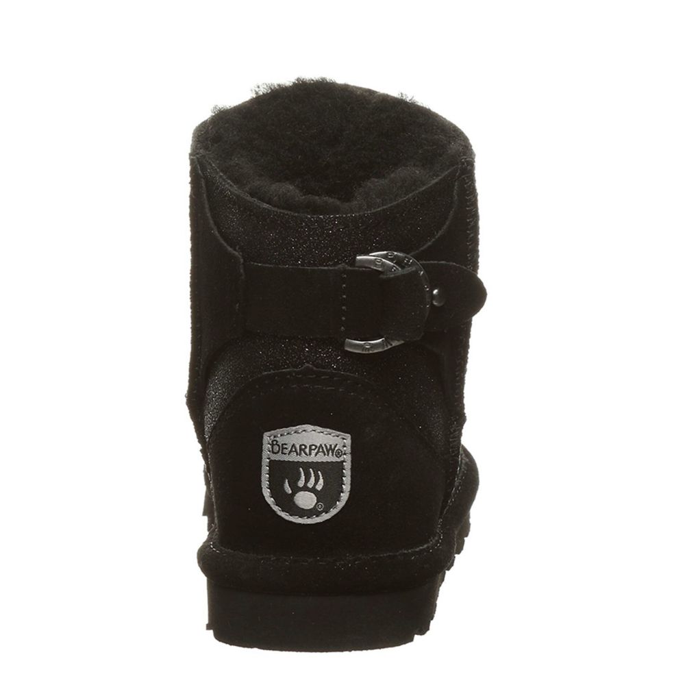 Black Bearpaw Womens Betty Water Resistant Boot Rack Room Shoes