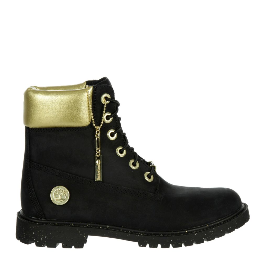Black Womens 6in Heritage Boot Cupsole | Timberland | Rack Room Shoes