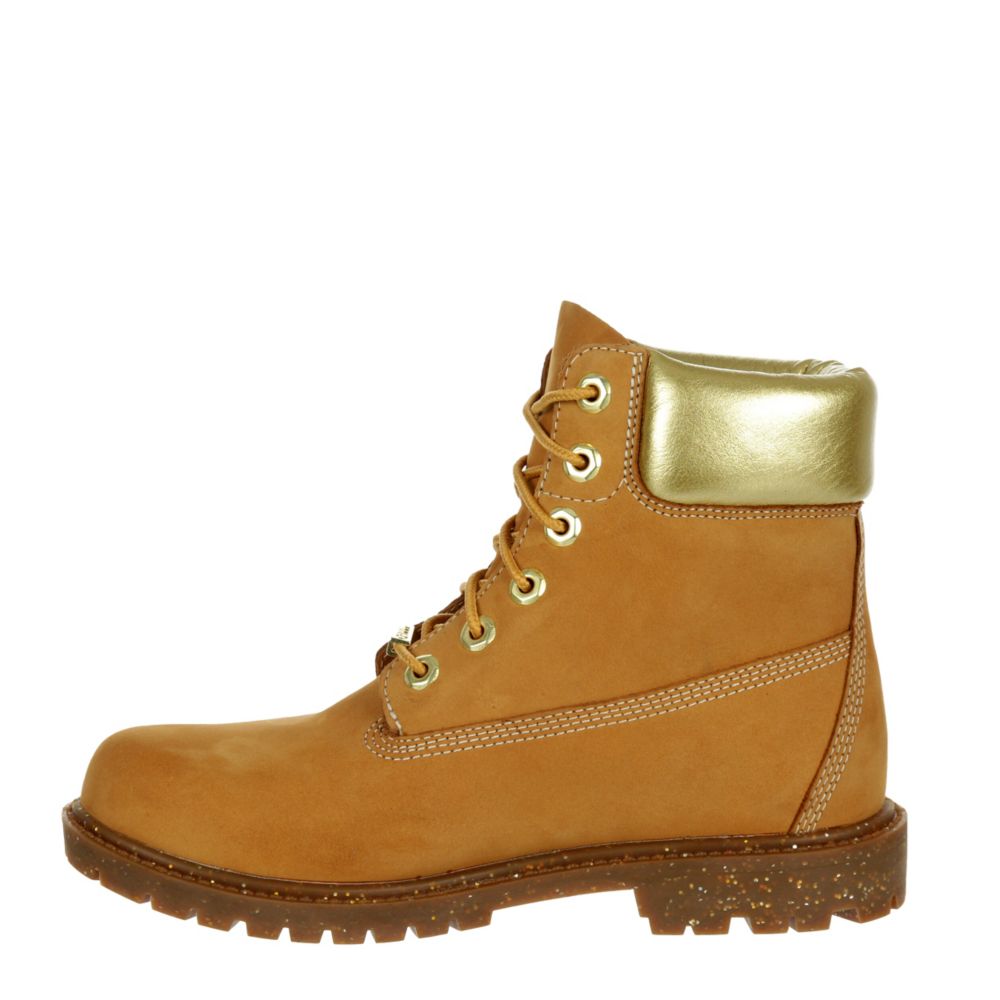 WOMENS 6IN HERITAGE BOOT CUPSOLE WHEAT