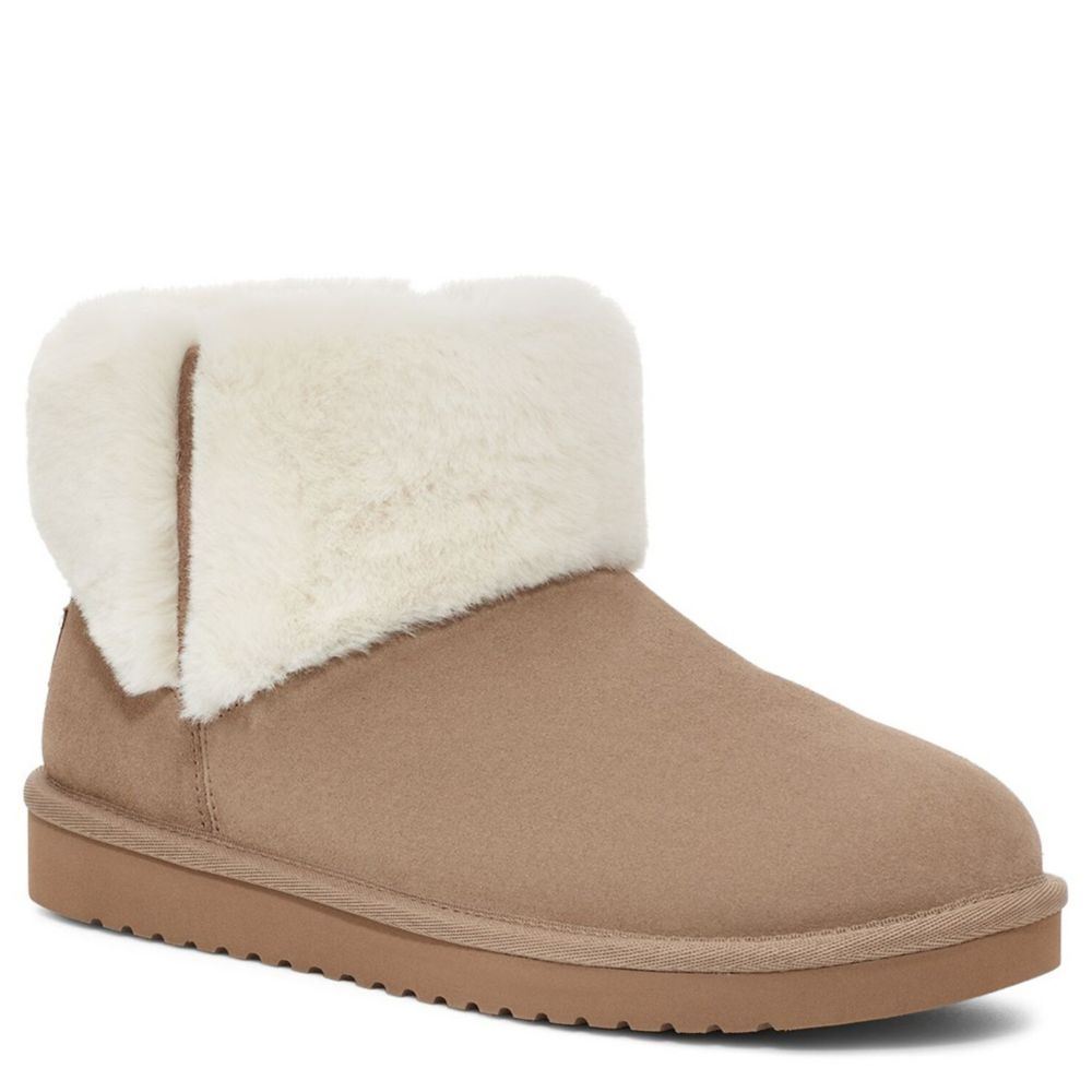 WOMENS AUBREI MINI FUR BOOT