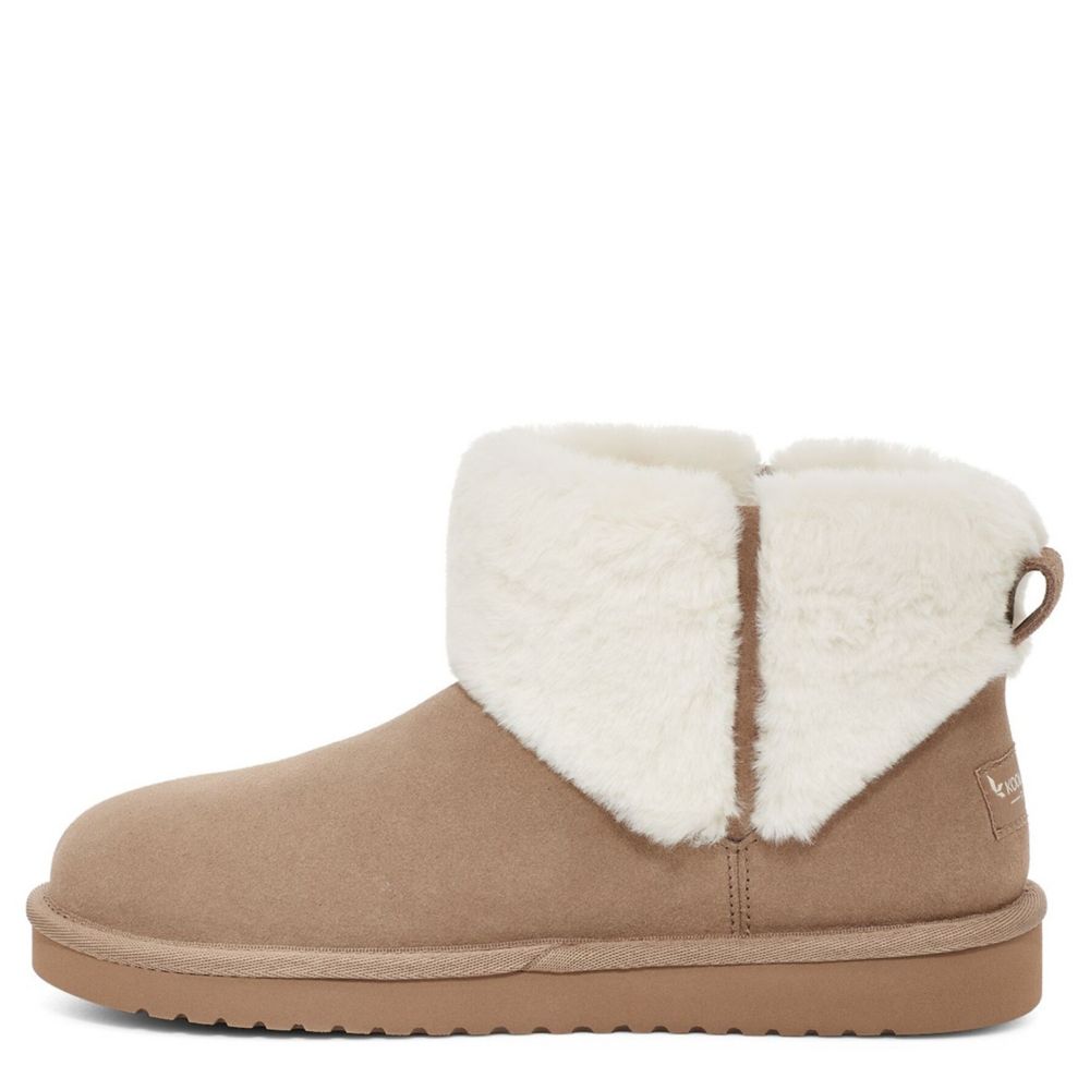 WOMENS AUBREI MINI FUR BOOT