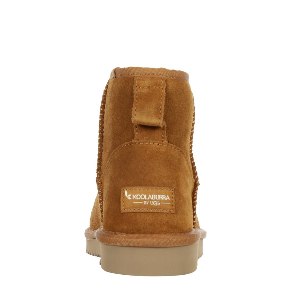 WOMENS KOOLA MINI II FUR BOOT - CHESTNUT