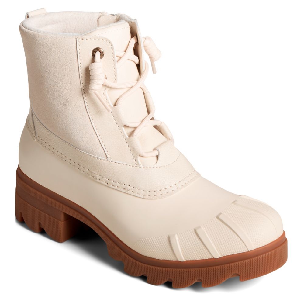 Off White Sperry Womens Syren Ascend Duck Boot | Boots | Rack Room Shoes