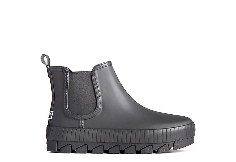 Black Sperry Womens Torrent Chelsea Rain Boot | Boots | Rack Room Shoes
