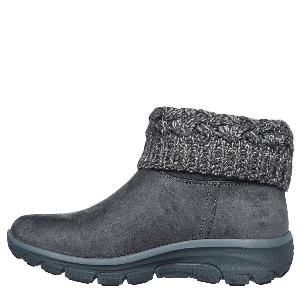 WOMENS EASY GOING COZY ANKLE BOOT