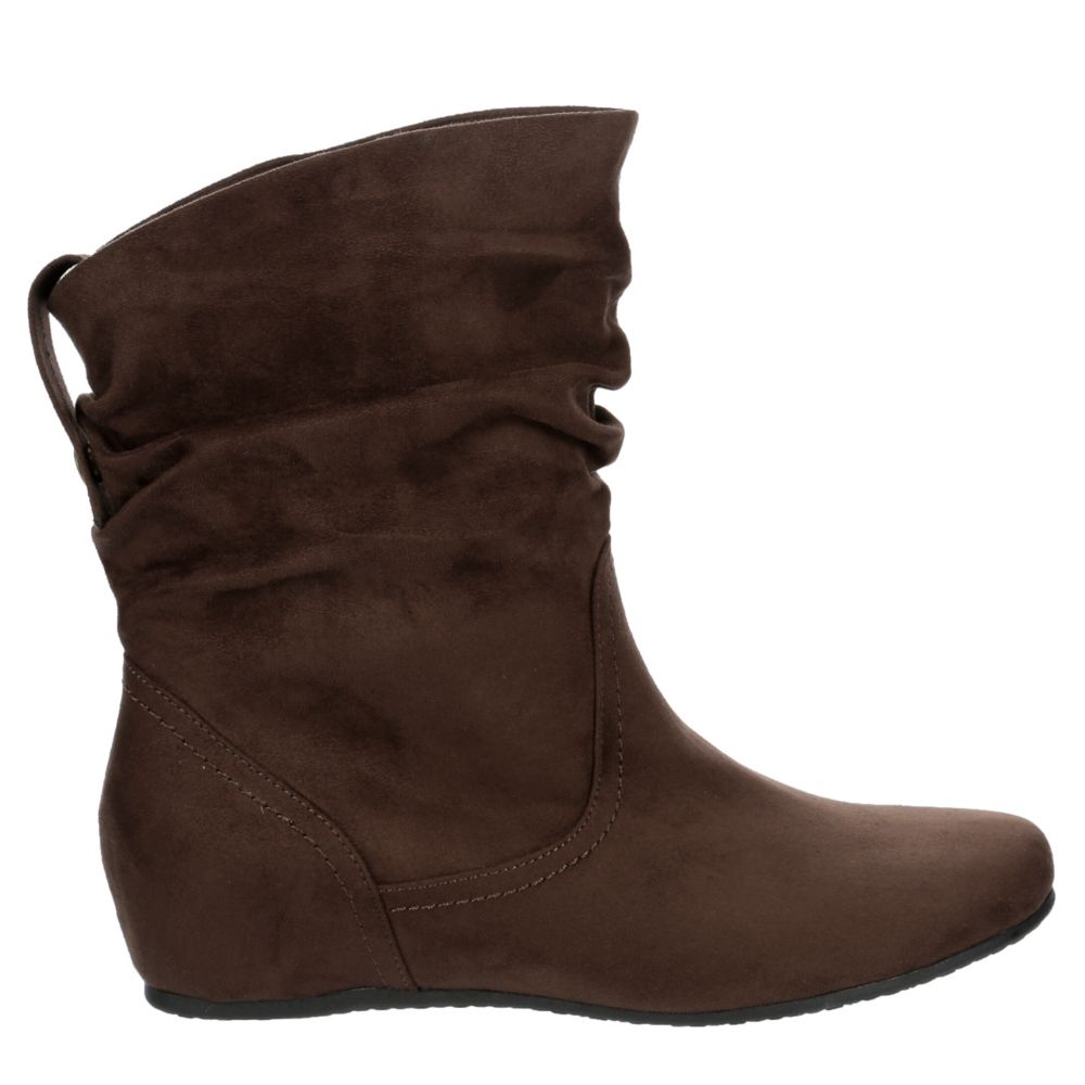 Chocolate Xappeal Womens Carney Wedge Boot Rack Room Shoes
