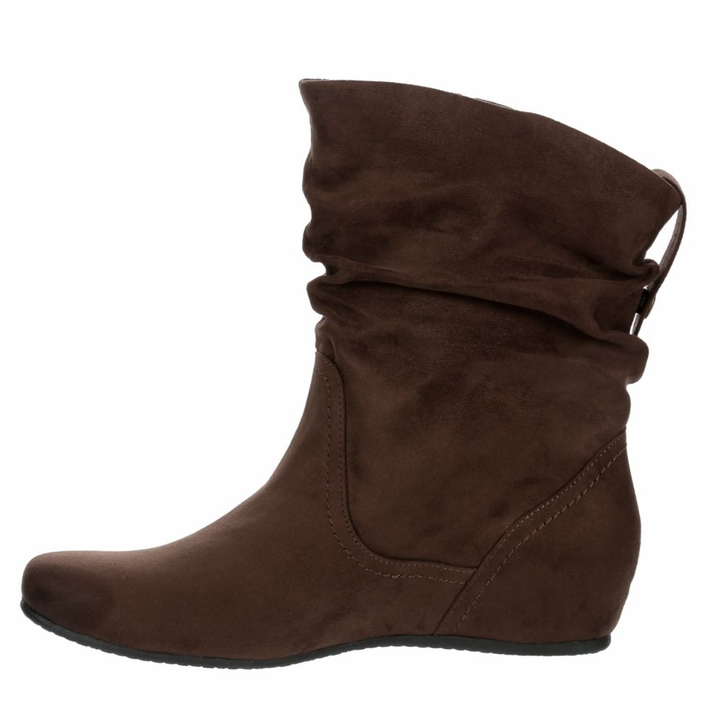 Chocolate Xappeal Womens Carney Wedge Boot Rack Room Shoes