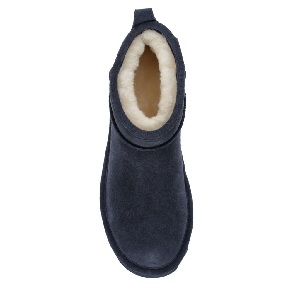 WOMENS SHORTY WATER RESISTANT FUR BOOT