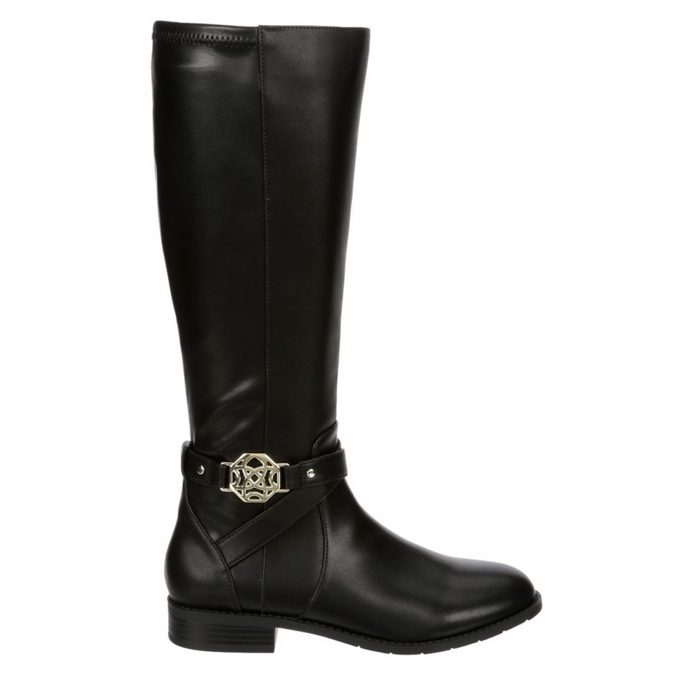 WOMENS YVETTE TALL  WIDE CALF RIDING BOOT