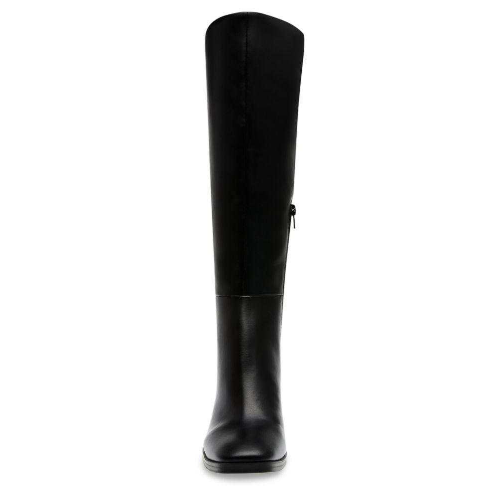 WOMENS FLAPPER WIDE CALF TALL DRESS BOOT