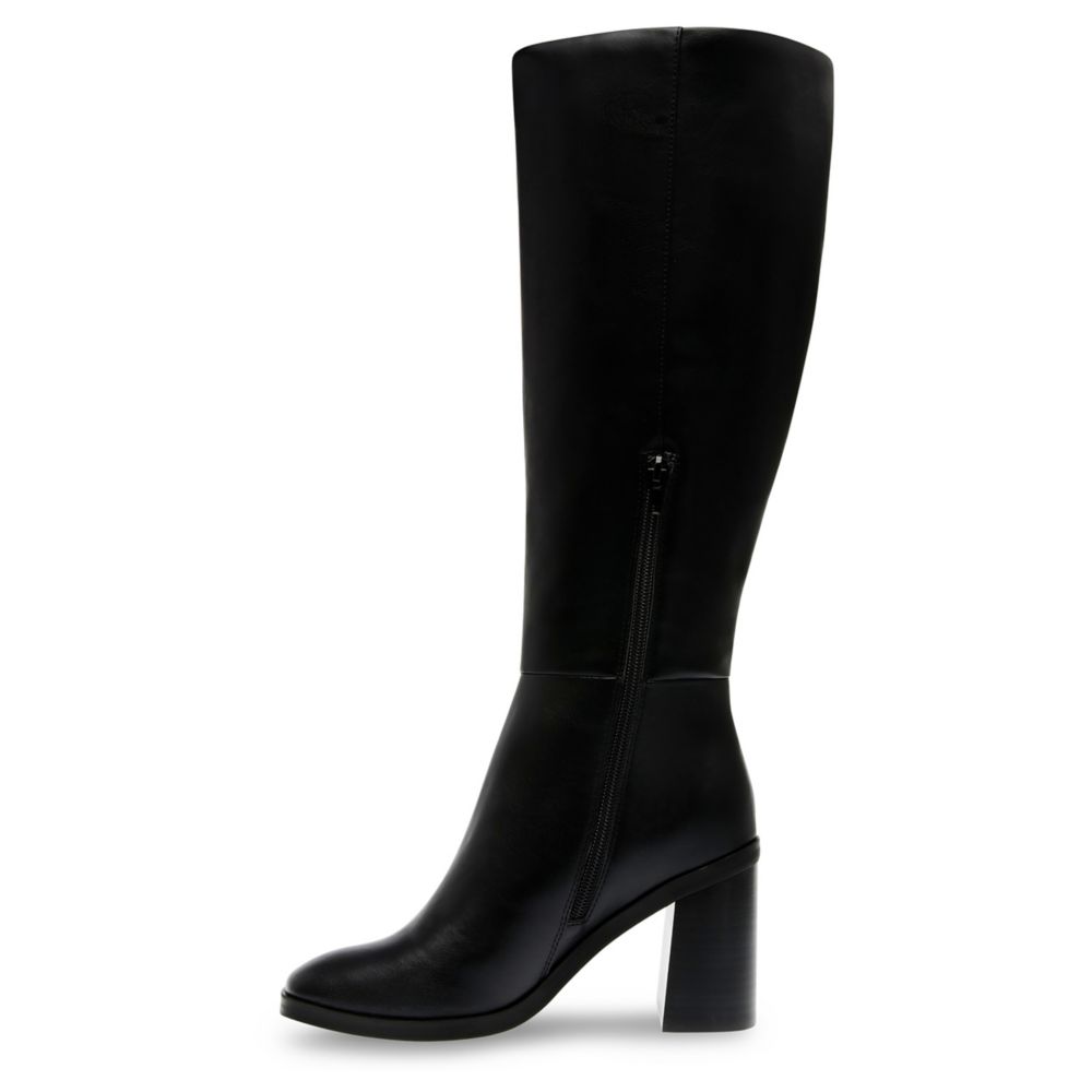 WOMENS FLAPPER WIDE CALF TALL DRESS BOOT