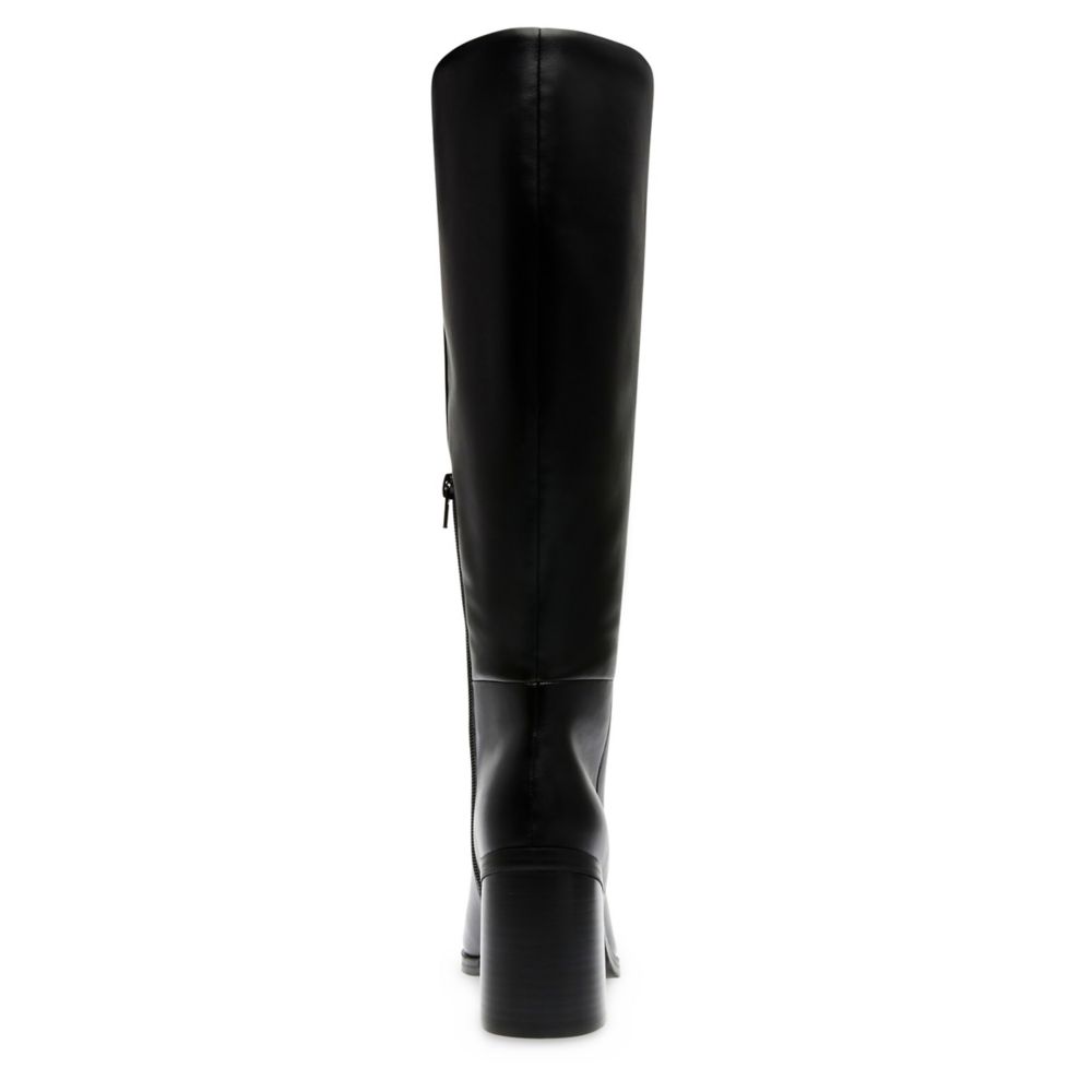 Black Womens Flapper Wide Calf Tall Dress Boot, Dv By Dolce Vita