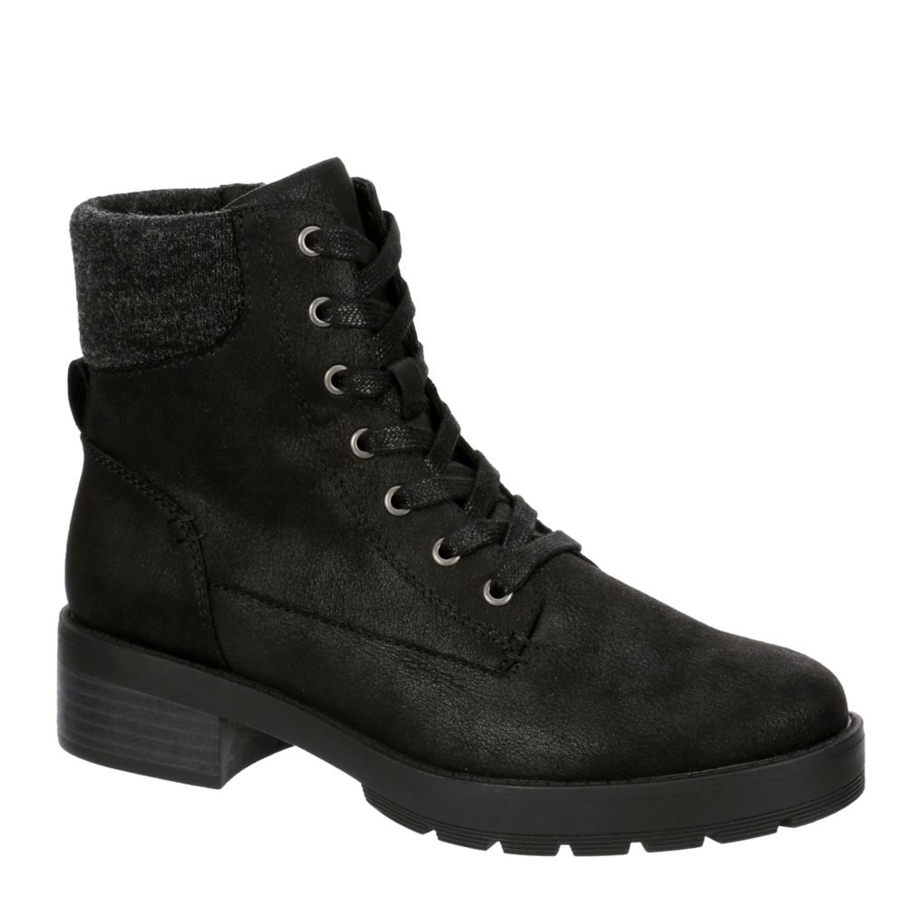 Black Womens Teryn Lace Up Boot | Bjorndal | Rack Room Shoes