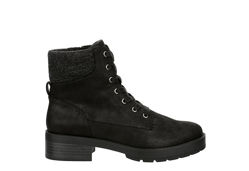 WOMENS TERYN LACE UP BOOT - BLACK
