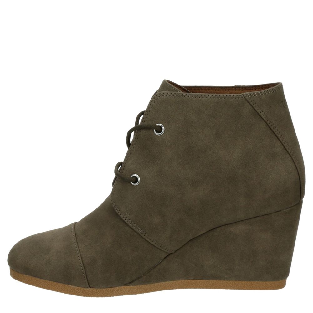 WOMENS COLETTE WEDGE ANKLE BOOT