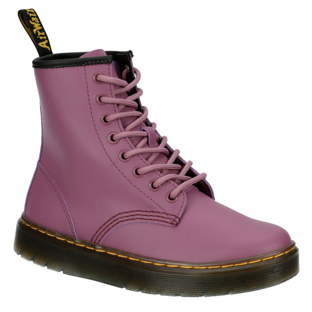 Pink Dr.martens Womens Zavala Combat Boot Rack Room Shoes