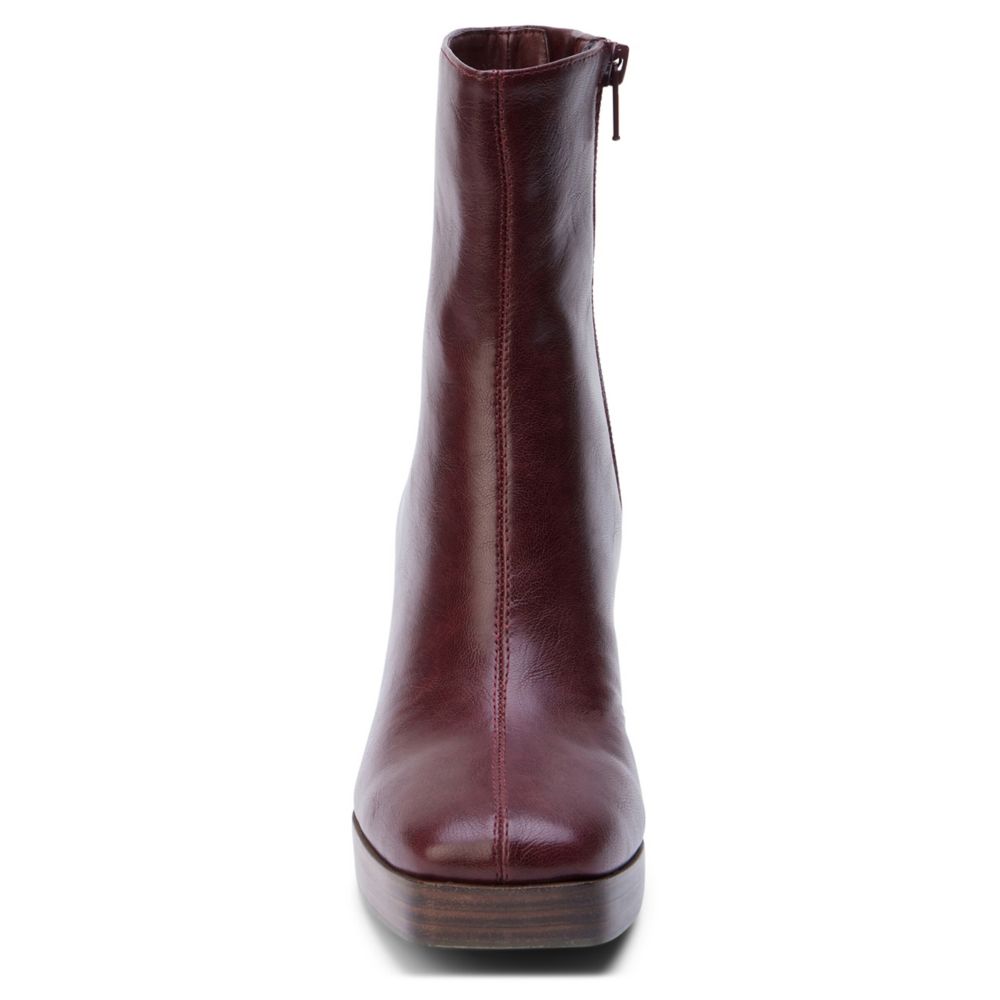 WOMENS DUKE ANKLE BOOT - BURGUNDY