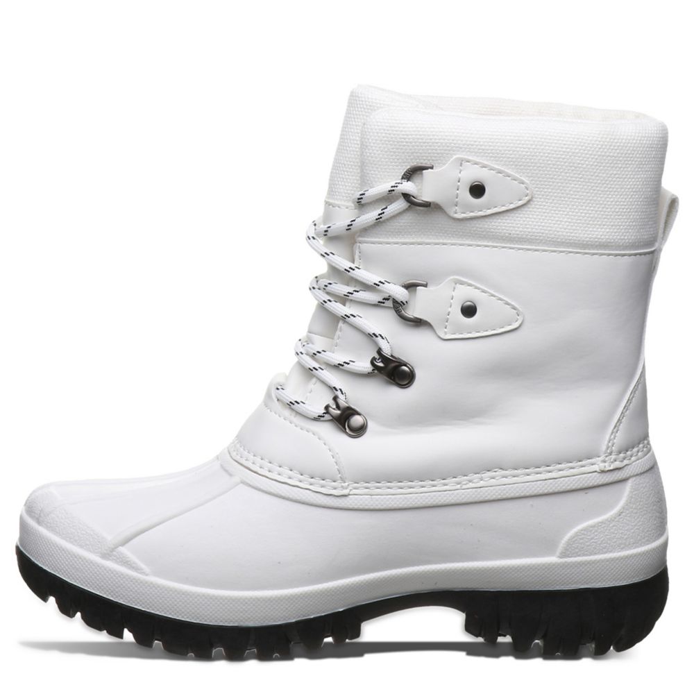 Womens white best sale duck boots