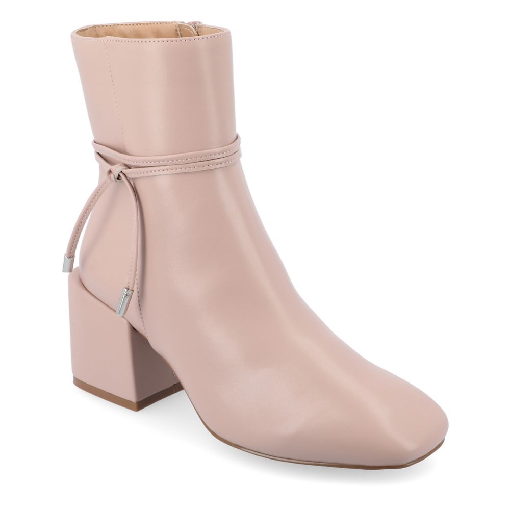 Blush Journee Collection Womens Beverley Wide Ankle Boot Rack Room Shoes