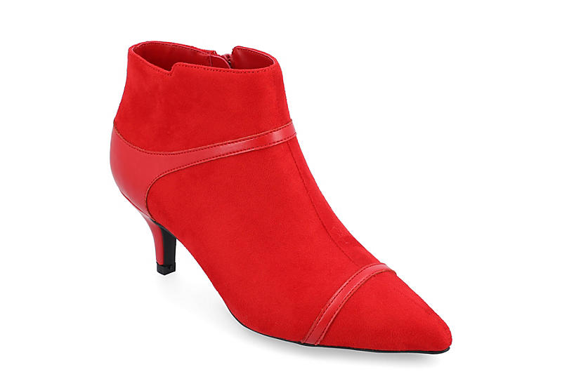 Red Journee Collection Womens Embrie Booties | Boots | Rack Room Shoes