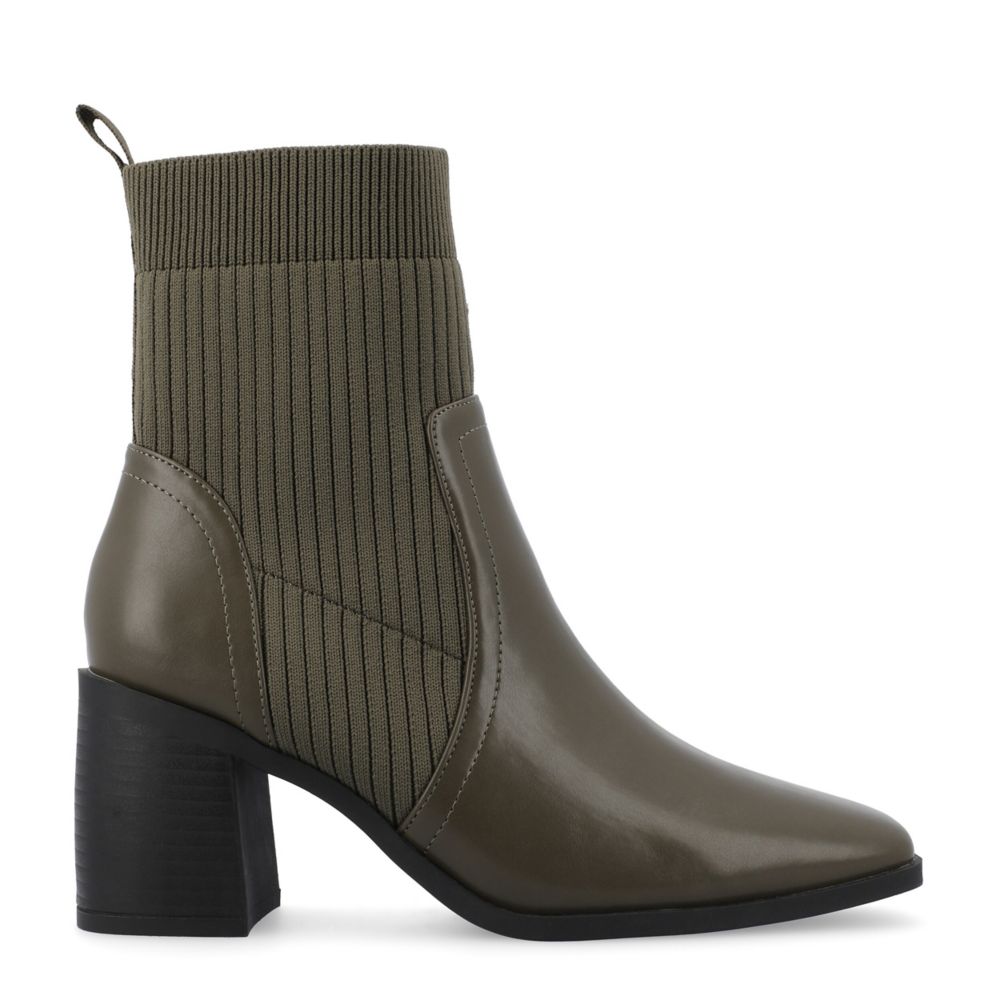 Olive Womens Harlowe Booties Journee Collection Rack Room Shoes