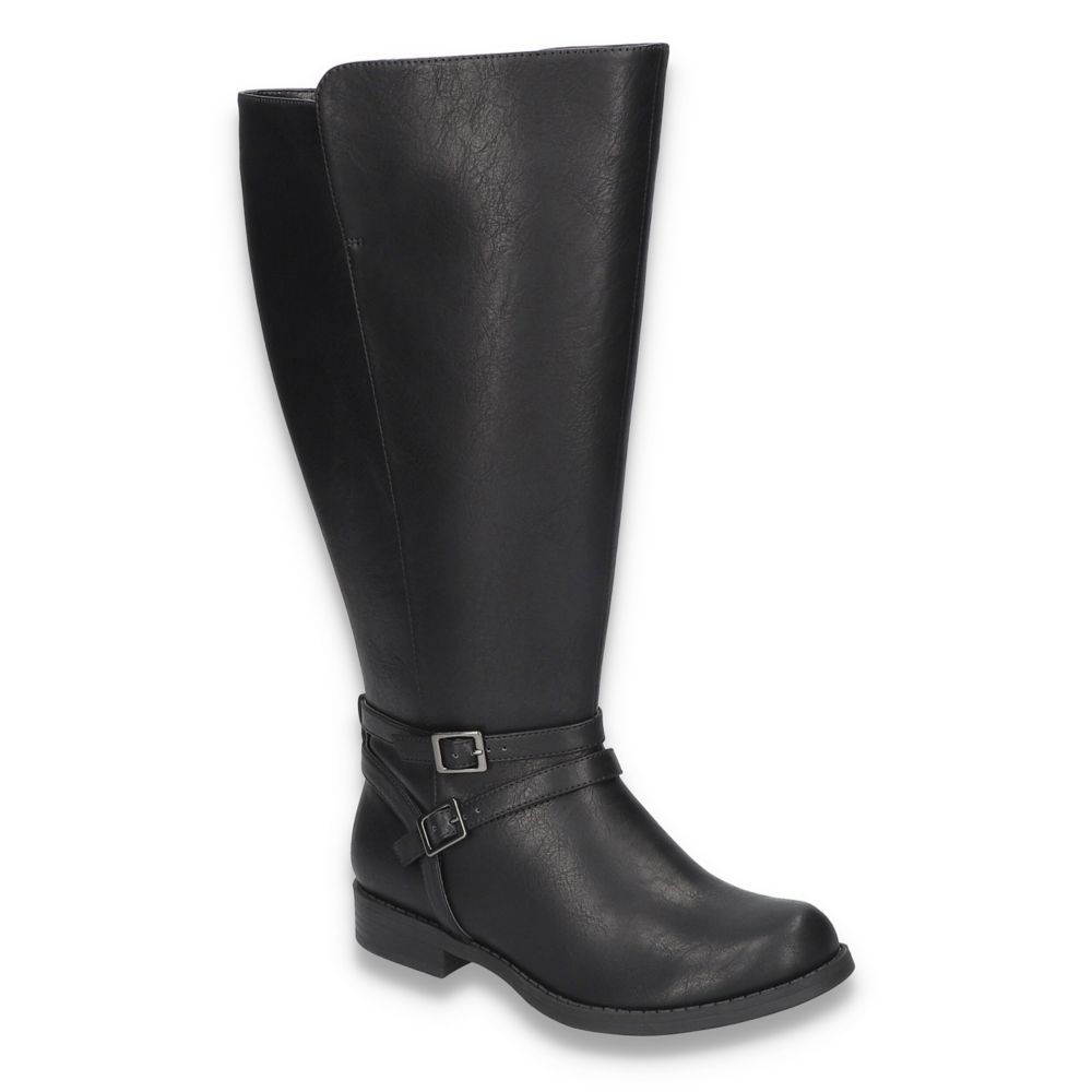 Easy Street Womens Bay Plus Wide Calf Riding Boot