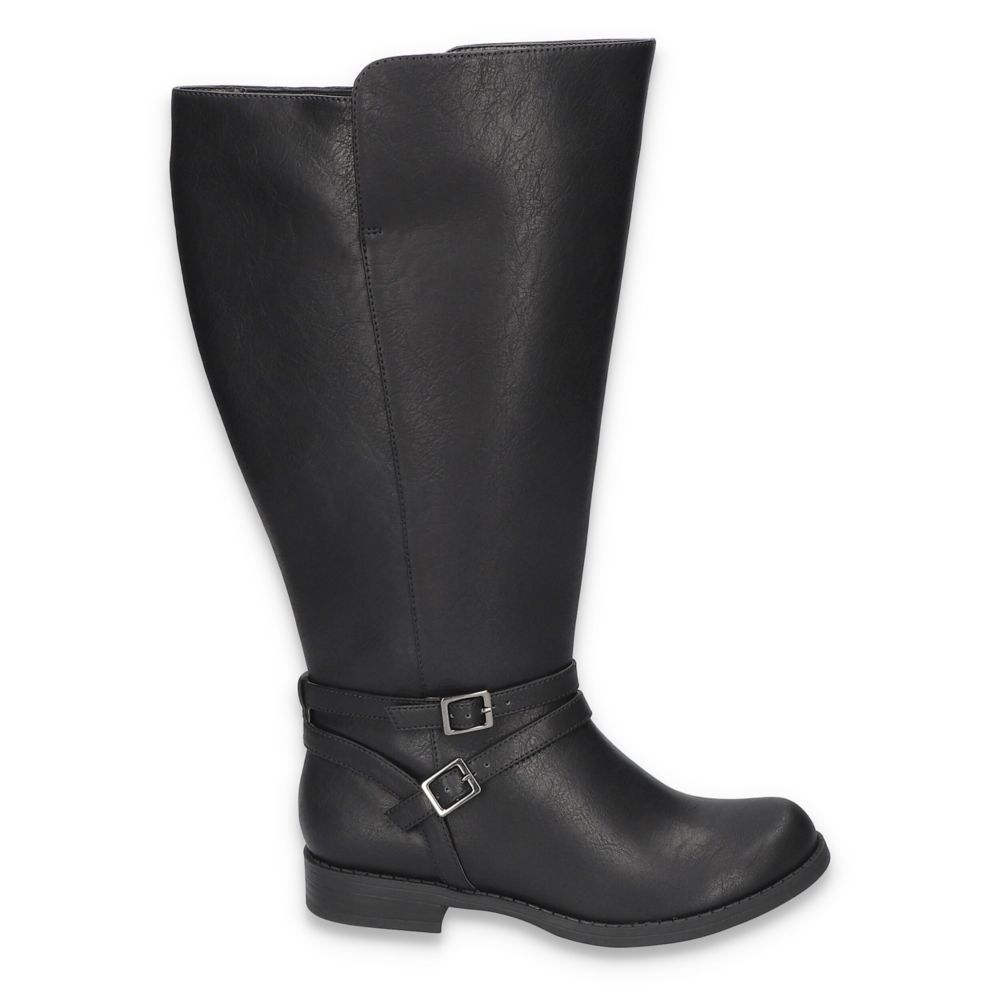 WOMENS BAY PLUS WIDE CALF RIDING BOOT