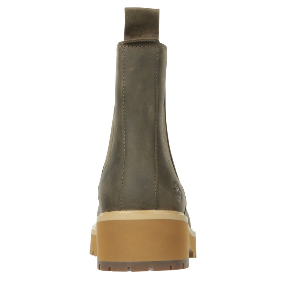 Olive Timberland Womens Carnaby Cool Chealsea Boot Rack Room Shoes