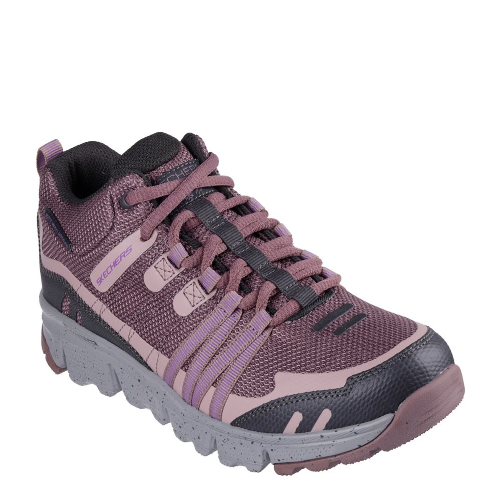 Dark purple skechers on sale