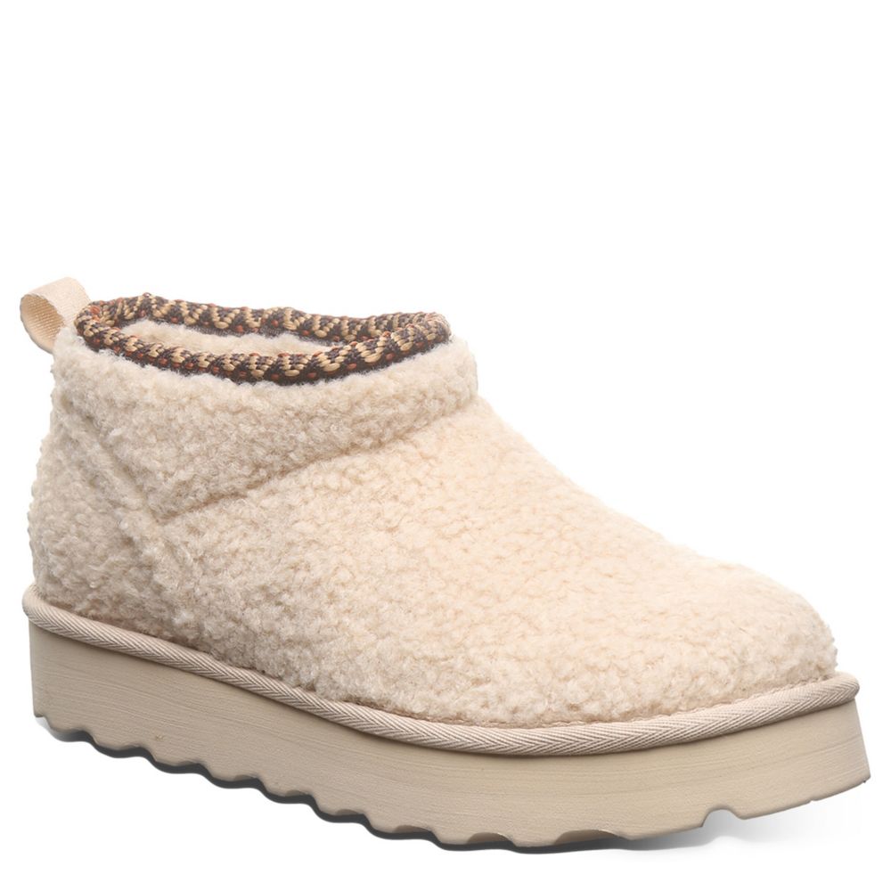 WOMENS SNUGGLE DAPHNE DECO FUR BOOT