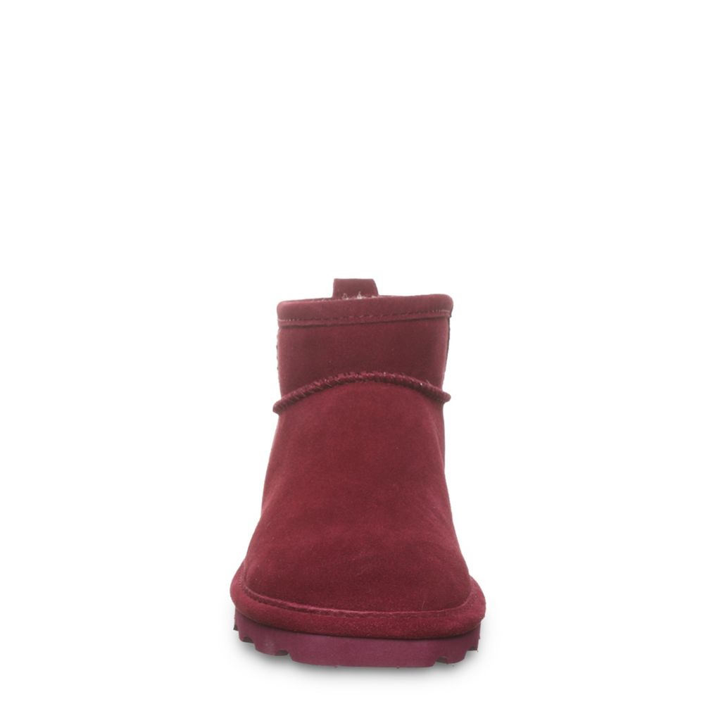 WOMENS SHORTY WATER RESISTANT FUR BOOT