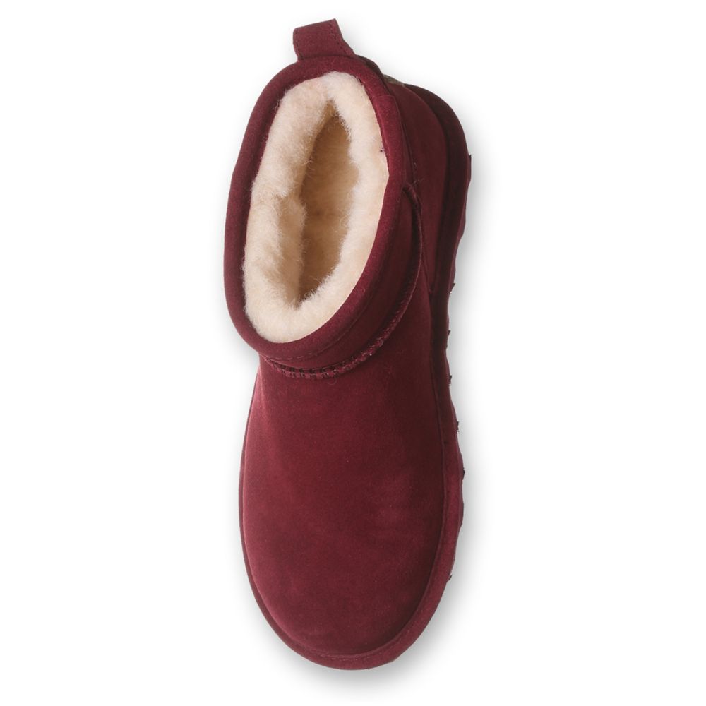 WOMENS SHORTY WATER RESISTANT FUR BOOT