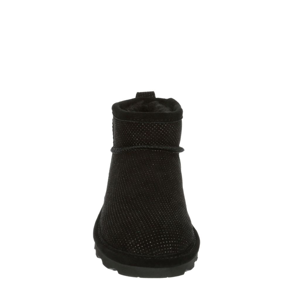 WOMENS SHORTY EXOTIC FUR BOOT