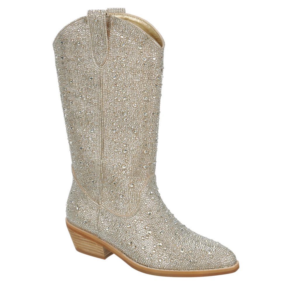 WOMENS REDFORD-R WIDE CALF WESTERN BOOT