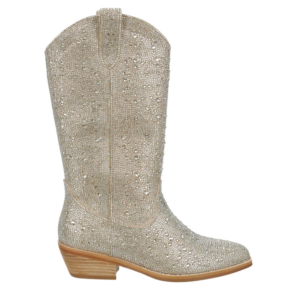 WOMENS REDFORD-R WIDE CALF WESTERN BOOT